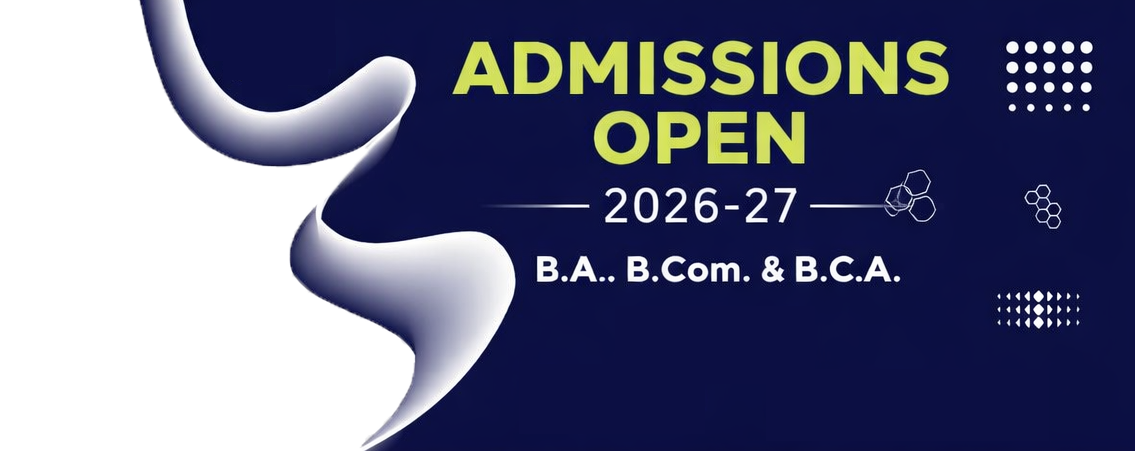 Admissions Open 2026-27 B.A. B.Com. B.C.A.